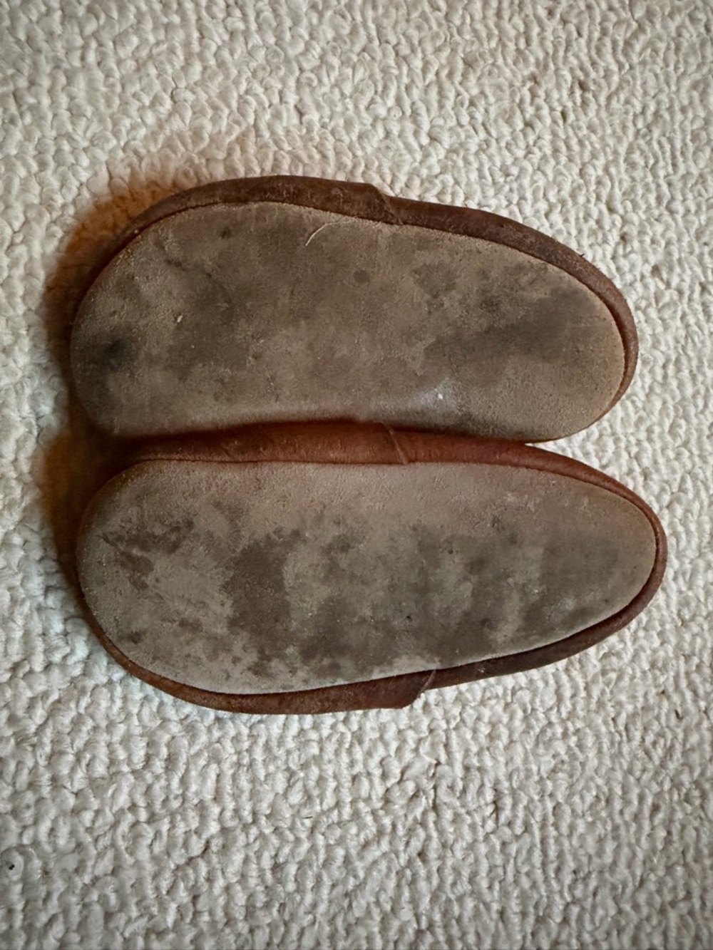 Toddler Softstar Barefoot Moccasins size 6w - Picture 2 of 2